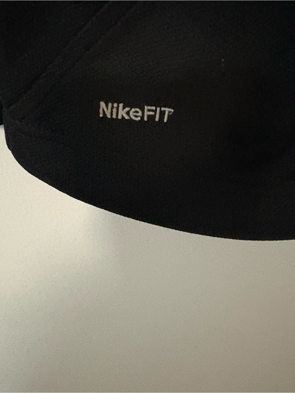 Nike Black Long-Sleeve Training Top with Gray Accent - Picture 4 of 6